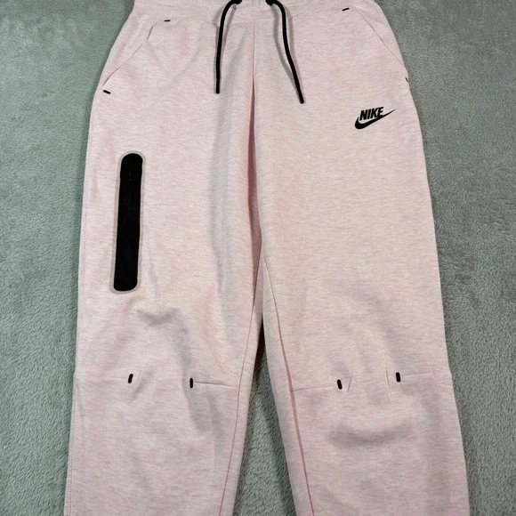 Nike Sportswear Tech Fleece Joggers Youth Medium Pink Slim Fit CZ2595-663 - Picture 3 of 11